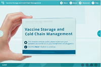 Vaccine Storage and Cold Chain Management online training module