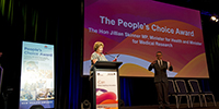 Peoples Choice Award - Jillian Skinner, Dr. Norman Swan