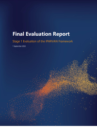 Parvan evaluation interim report