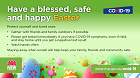 Have a blessed, safe and happy Easter