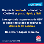 COVID-19 test result turnaround time