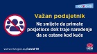 No visitors at home during the stay at home order (landscape)