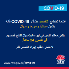 COVID-19 test result turnaround time