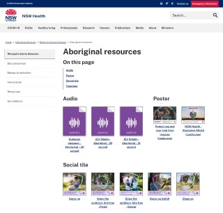 Aboriginal resources