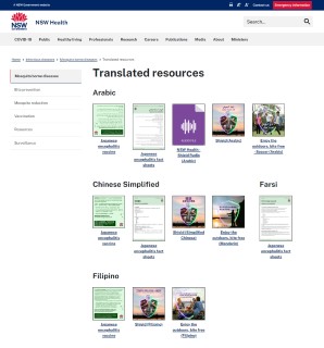 Translated resources