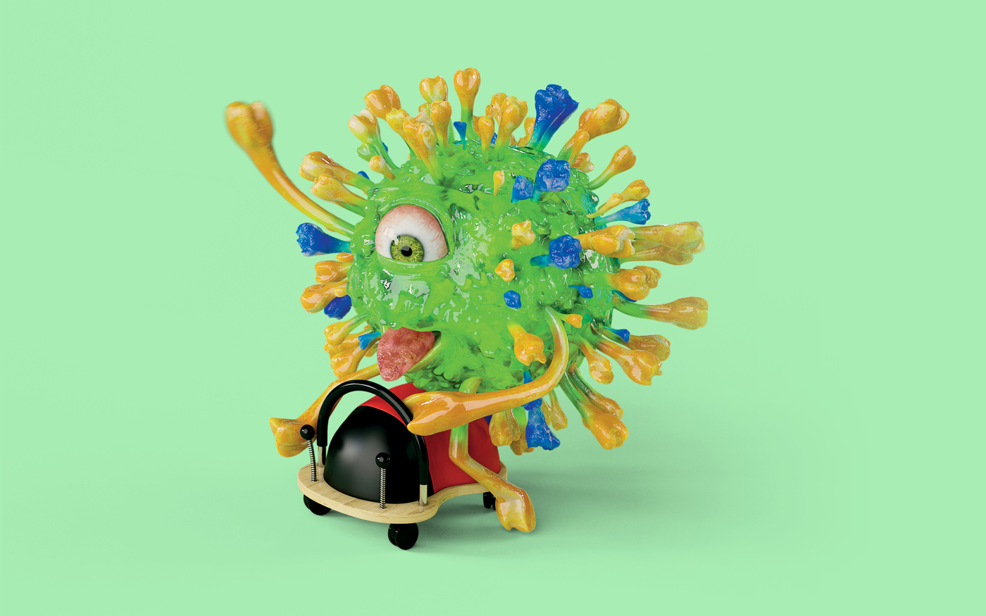 Animation of the RSV virus