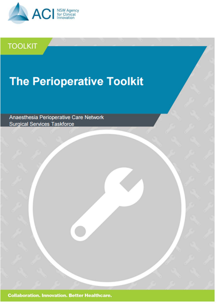 Perioperative toolkit cover