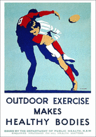 Poster: Outdoor excercise makes healthy bodies