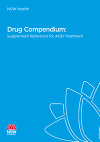 Drug Compendium: Supplement Reference for AOD Treatment