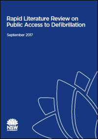 Rapid Literature Review on Public Access to Defibrillation