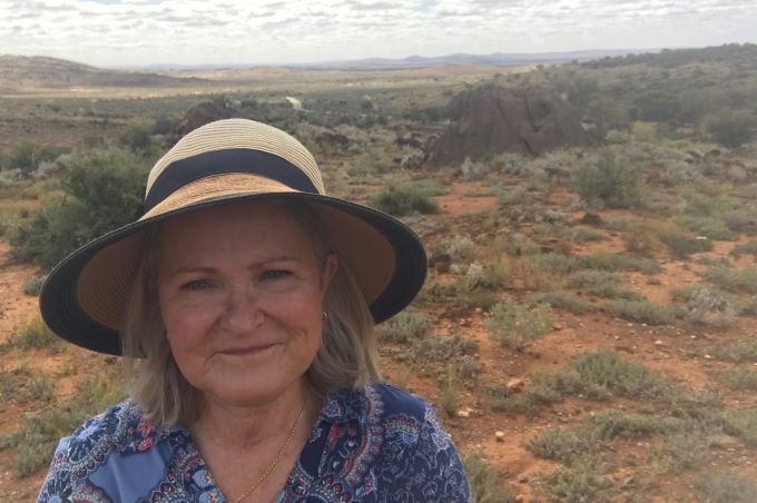 NSW Deployment Program worker Kerry Short in far west NSW.