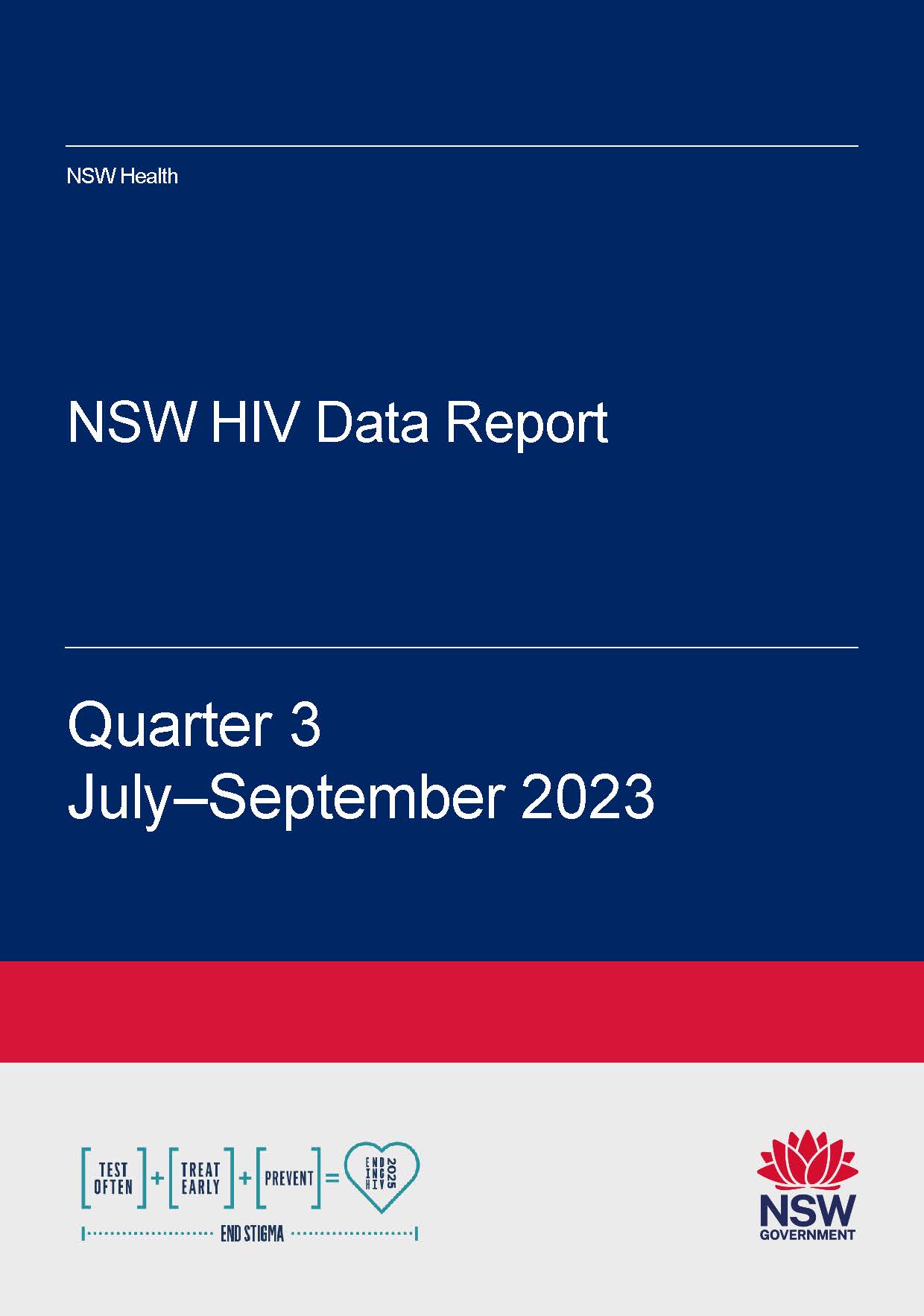 Third Quarter Data Report 2023