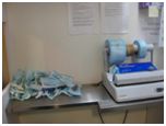 An autoclave is used to sterilise skin penetration instruments and equipment.
