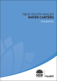 NSW Guidelines for Water Carters