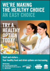 We are making the healthy choice the easy choice