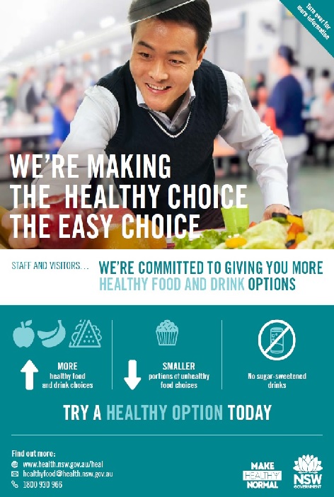 we're committed to giving you more healthy food and drink options