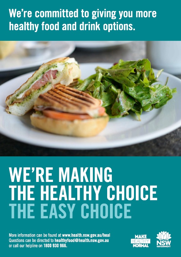 we're committed to giving you more healthy food and drink options