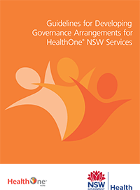 Guidelines for Developing Governance Arrangements for HealthOne® NSW Services