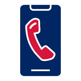 A phone icon.