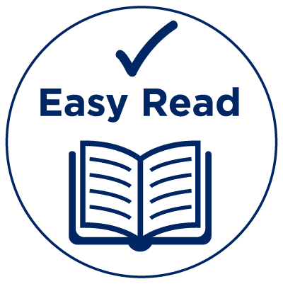 The Easy Read logo.