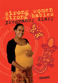 Strong women pregnancy diary cover