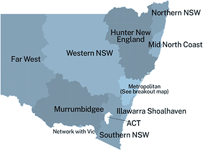 Local Health Districts and Specialty Networks