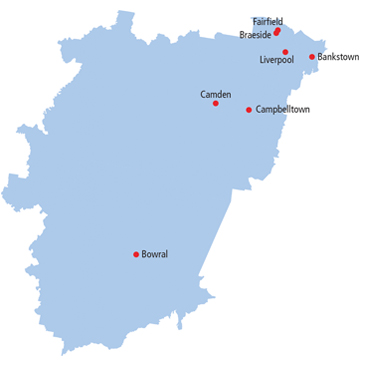 South Western Sydney - Local health districts