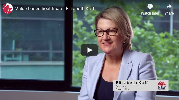 Video: Value based healthcare - Elizabeth Koff