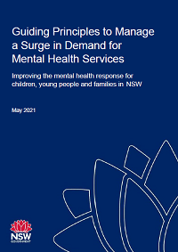 Guiding Principles to Manage a Surge in Demand for Mental Health Services
