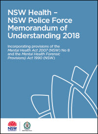 NSW Health – NSW Police Force Memorandum of Understanding 2018