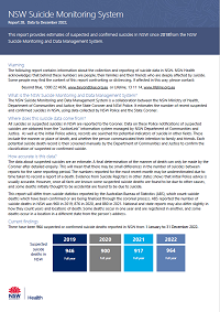 NSW Suicide Monitoring System - Report 28 - Data to December 2022