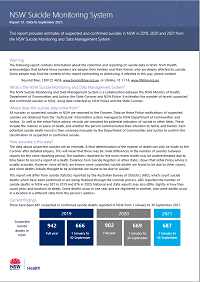 NSW Suicide Monitoring System - Report 13 - Data to September 2021