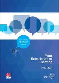 Your Experience of Service: What consumers say about NSW Mental Health Services 2020–21
