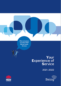 Your Experience of Service: What consumers say about NSW Mental Health Services 2021–22