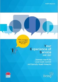 Your Experience of Service - What consumers say about NSW Mental Health Services 2020–21 Supplement