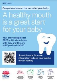 A healthy mouth is a great start for your baby