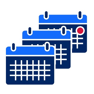 A set of 3 calendars.