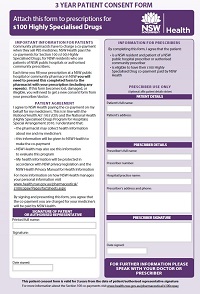 Copayment consent form