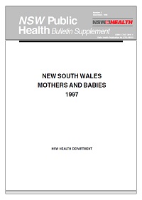 NSW Mothers and Babies 1997