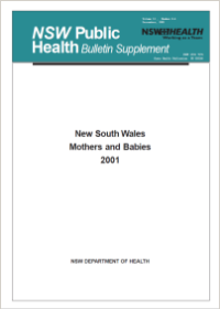 NSW Mothers and Babies 2001