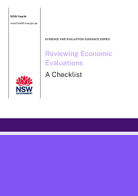 Reviewing economic evaluations: A checklist