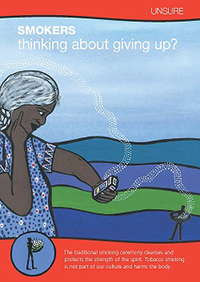 Aboriginal smoking thinking about giving up