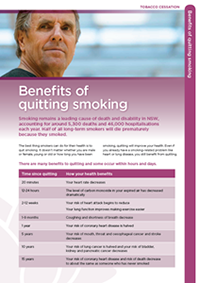 Benefits of quitting smoking