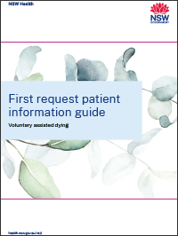 First request patient information guide - Voluntary assisted dying