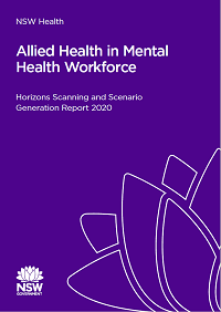 Allied Health in Mental Health Workforce Project Report 