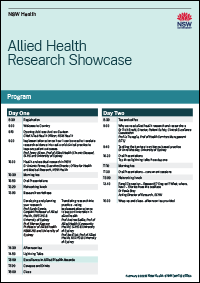 Allied Health Research Showcase