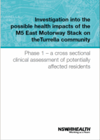 Investigation into the possible health impacts of the M5 East Motorway Stack on the Turrella community - Phase 1