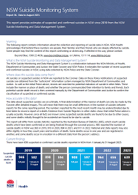 NSW Suicide Monitoring System - Report 36 - Data to August 2023