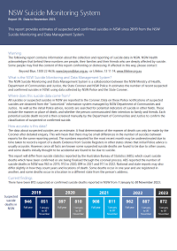 NSW Suicide Monitoring System - Report 27 - Data to November 2022