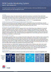 NSW Suicide Monitoring System - Report 37 - Data to September 2023